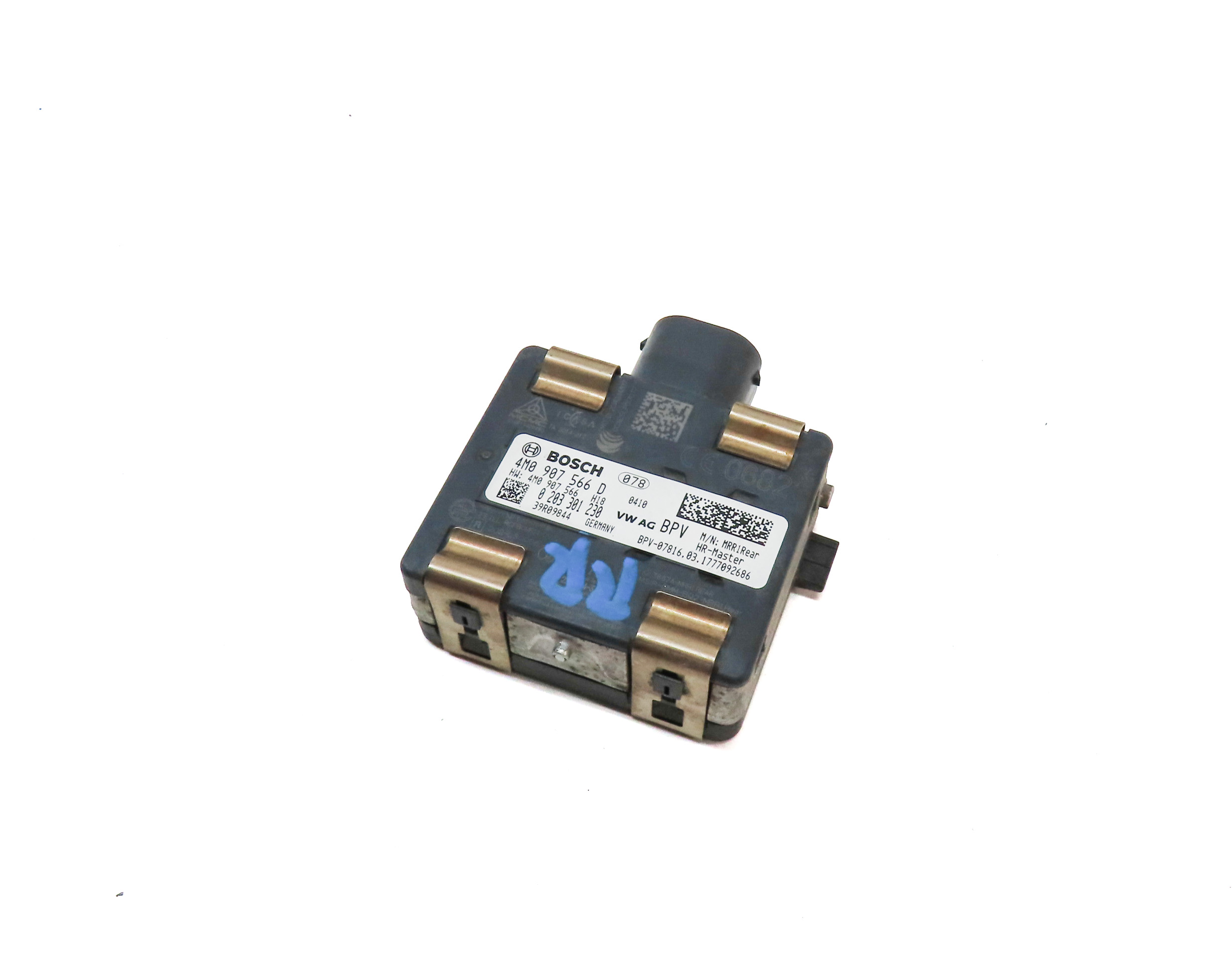 17-19 AUDI A4 (B9 8W) REAR RIGHT BLIND SPOT ALERT RADAR SENSOR MODULE (MASTER) — exact item pictured